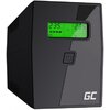 Zasilacz UPS GREEN CELL UPS02 800VA 480W Power Proof z wyświetlaczem LCD Interfejs USB