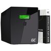 Zasilacz UPS GREEN CELL UPS04 1500VA 900W Power Proof z wyświetlaczem LCD