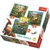 Puzzle TREFL Niezwykły świat dinozaurów 34837 (106 elementów) Seria Niezwykły świat dinozaurów