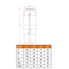 Spodnie robocze NEO TOOLS 81-565-XXXL (rozmiar XXXL) Rodzaj Spodnie robocze