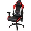 Fotel PLATINET Varr Silverstone 43955 Czarno-biało-czerwony