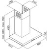 Okap VDB T-Eco 60 Czarny 194m3/h 54dB klasa E Szerokość [cm] 60