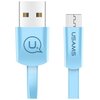 Kabel USB - Micro USB USAMS U2 US-SJ201 10W 1.2 m Niebieski