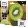 Zestaw tuszów EPSON 202 Czarny 6.9 ml, Błękitny 4.1 ml, Purpurowy 4.1 ml, Żółty 4.1 ml, Czarny fotograficzny 4.1 ml C13T02E74010