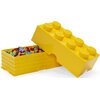 Pojemnik na LEGO klocek Brick 8 Żółty 40041732 Motyw Brick 8