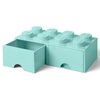 Pojemnik na LEGO z szufladkami Brick 8 Morski 40061742 Motyw Brick 8