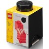 Pojemnik na LEGO klocek Brick 1 Czarny 40011733 Motyw Brick 1