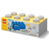 Pojemnik na LEGO z szufladkami Brick 8 Szary 40061740 Kolor Szary