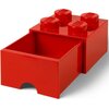 Pojemnik na LEGO z szufladką Brick 4 Czerwony 40051730 Wymiary [cm] 25 x 18 x 25