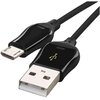 Kabel USB - Micro USB B EMOS SM7004B Quick Charge 1 m Czarny