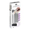 Zestaw pędzli do makijażu RIO BEAUTY Eye Essentials Cosmetic Brush Kolor Czarno-złoty