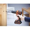 Wiertarko-wkrętarka BLACK&DECKER BDCHD18 Zasilanie Akumulatorowe