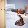 Zestaw elektronarzędzi BLACK&DECKER Combo BCK22S1S Liczba akumulatorów 1