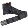 Rękawice fitness HMS RST01 (rozmiar S) Czarno-czerwony Materiał Silikon