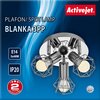 Plafon sufitowy ACTIVEJET AJE-Blanka 3PP Chrom Rodzaj Plafon sufitowy