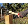 Siekiera uniwersalna FLO 33067 0.6 kg Materiał trzonka Drewno