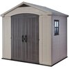 Domek narzędziowy KETER Factor 8x6 Beżowo-szaro-brązowy 256.5 x 182 x 243 cm