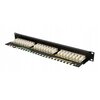 Patch panel EXTRALINK 19" EX.9823 Czarny Rodzaj Patch panel