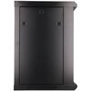Szafa RACK EXTRALINK 19" 12U EX.7256 600 x 600 mm, Wisząca Czarny Głębokość [mm] 600