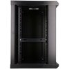 Szafa RACK EXTRALINK 19" 12U EX.7256 600 x 600 mm, Wisząca Czarny Wysokość wewnętrzna 12U