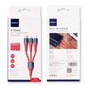 Kabel USB - Lightning/Micro USB/USB-C ROCK 1.2m Długość [m] 1.2