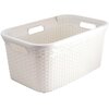 Kosz na pranie CURVER Rattan 45L Kremowy
