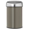 Kosz na śmieci BRABANTIA 364464 Touch Bin 3L Platynowy