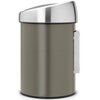 Kosz na śmieci BRABANTIA 364464 Touch Bin 3L Platynowy Pojemność [l] 3