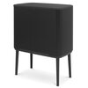 Kosz na śmieci uchylny BRABANTIA 316203 Bo Touch do segragacji, dwa wyjmowane wiadra, System Soft Touch 34L Czarny Liczba komór 2