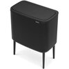 Kosz na śmieci BRABANTIA Bo Touch Bin 33 L Czarny Pojemność [l] 33