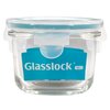 Pojemnik szklany GLASSLOCK MCCB-016 0.165 L Niebieski Kształt Okrągły