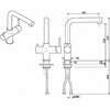 Bateria SMEG MAP99CR Rodzaj baterii Dwudźwigniowa