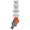 Przyłącze kranowe GARDENA kątowe 3/4" 1" 02998-20 Ilość urządzeń do podłączenia 1