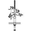 Bateria BLANCO Catris-S 521476 Chrom Bateria trójdrożna Nie