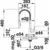 Bateria BLANCO Catris-S 521476 Chrom Wykonanie korpusu Stal