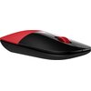 Mysz HP Z3700 Czerwony Komunikacja z komputerem Bezprzewodowa