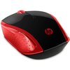 Mysz HP 200 Emprs Red Rozdzielczość 1000 dpi