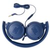 Słuchawki nauszne JBL Tune 500 Niebieski Pasmo przenoszenia min. [Hz] 20