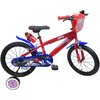 Rower dziecięcy MARVEL Spider-Man 16 cali Saccon dla chłopca Czerwony