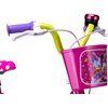 Rower dziecięcy DISNEY Minnie 16 cali dla dziewczynki Różowy Rozmiar ramy [cal] 10