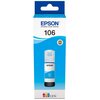 Tusz EPSON EcoTank 106 Błękitny 70 ml C13T00R240