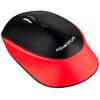 Mysz XQUANTUM WM501R Silent Czerwony bezprzewodowa Interfejs 2.4 GHz