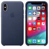 Etui APPLE do Apple iPhone Xs Granatowy Seria telefonu iPhone