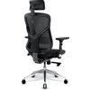 Fotel DIABLO CHAIRS V-Basic Czarny Wysokość siedziska [cm] 48.5 - 58.5