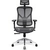 Fotel DIABLO CHAIRS V-Basic Czarno-szary Materiał obicia Siatka mesh