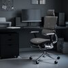 Fotel DIABLO CHAIRS V-Master Czarno-szary Podnóżek Tak