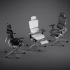 Fotel DIABLO CHAIRS V-Master Czarno-szary Rekomendowany wzrost [cm] 150 - 200