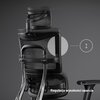 Fotel DIABLO CHAIRS V-Master Czarno-szary Dla dzieci Nie