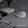 Fotel DIABLO CHAIRS V-Master Czarno-szary Odchylenie [stopnie] 90 - 135