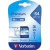 Karta pamięci VERBATIM Premium SDXC 64GB Adapter w zestawie Nie